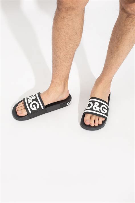 тапочки dolce gabbana|dolce and gabbana slides.